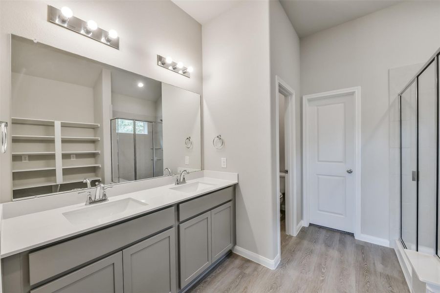 Furnished interior view inside a new home in King Oaks Village, Baytown (Image 11). Furnished interior view inside a new home in King Oaks Village, Baytown (Image 11).