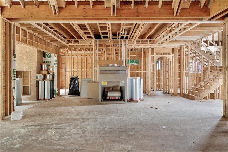 In-progress construction of a new home in , Atlanta, GA (Image 15).