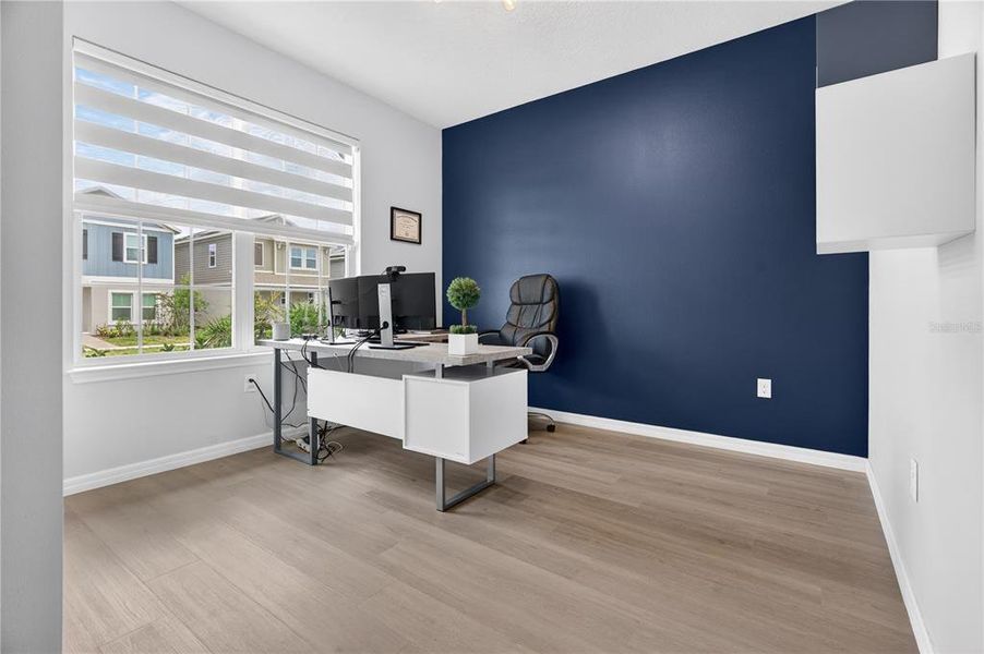 Furnished interior view inside a new home in EverBe, Orlando (Image 18). Furnished interior view inside a new home in EverBe, Orlando (Image 18).