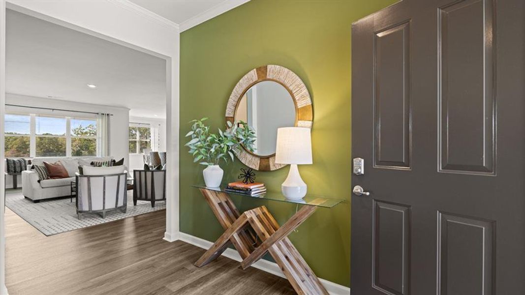 Furnished interior view inside a new home in Lost Creek, Dallas (Image 15).