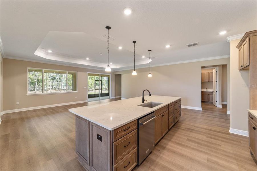 Furnished interior view inside a new home in , Ocala (Image 11).
