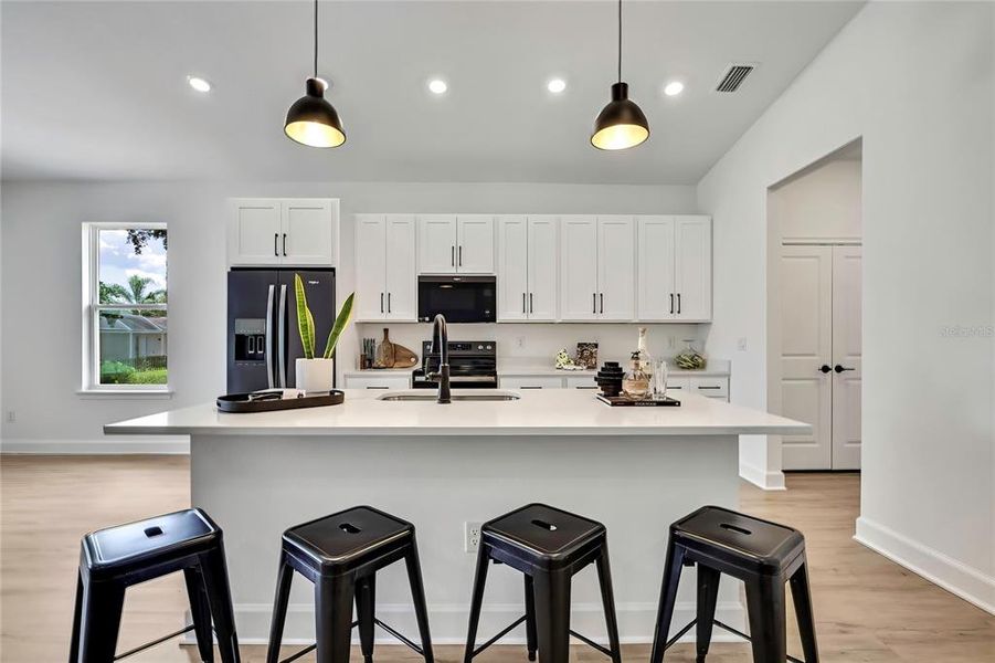 Furnished interior view inside a new home in , Spring Hill (Image 12). Furnished interior view inside a new home in , Spring Hill (Image 12).