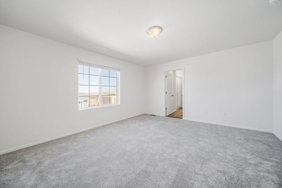 Spacious, unfurnished interior of a new home in Reunion, Commerce City (Image 17). Spacious, unfurnished interior of a new home in Reunion, Commerce City (Image 17).