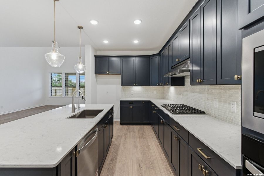 Furnished interior view inside a new home in Lily Springs, Seguin (Image 12).