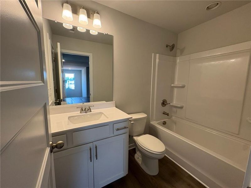 Furnished interior view inside a new home in Garland Meadows, Cartersville (Image 7).