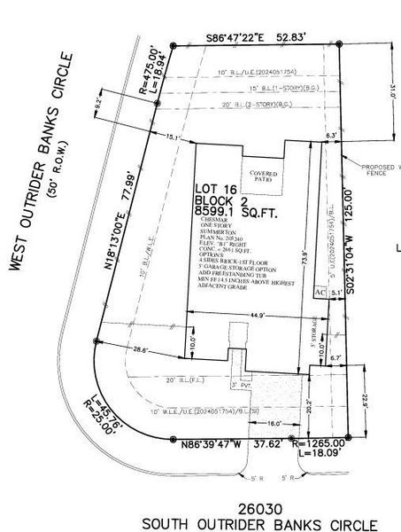 2D floor plan layout of this home in Kresston, Montgomery, TX (Image 4).