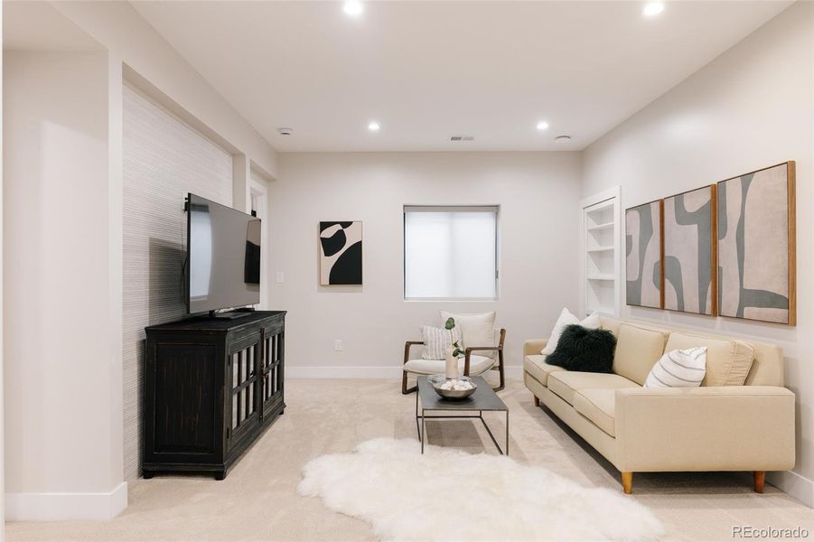 Furnished interior view inside a new home in , Denver (Image 6).