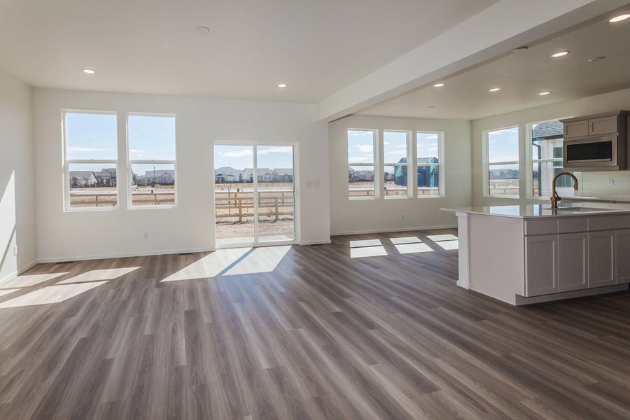 Spacious, unfurnished interior of a new home in Trailside, Timnath (Image 25). Spacious, unfurnished interior of a new home in Trailside, Timnath (Image 25).