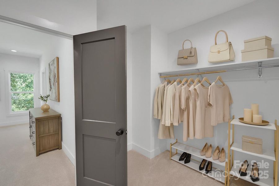 Furnished interior view inside a new home in , Charlotte (Image 14).