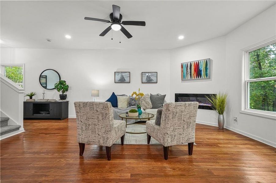 Furnished interior view inside a new home in , Gainesville (Image 14).