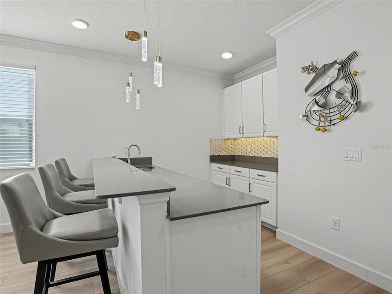 Furnished interior view inside a new home in , Oviedo (Image 16).