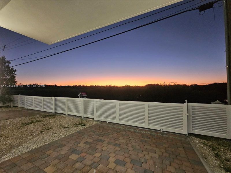 Exterior details and patio area of a home in , Key Largo (Image 42).