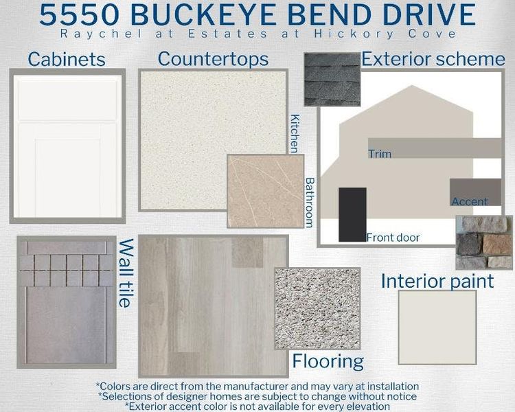 Raychel - Colors in this home