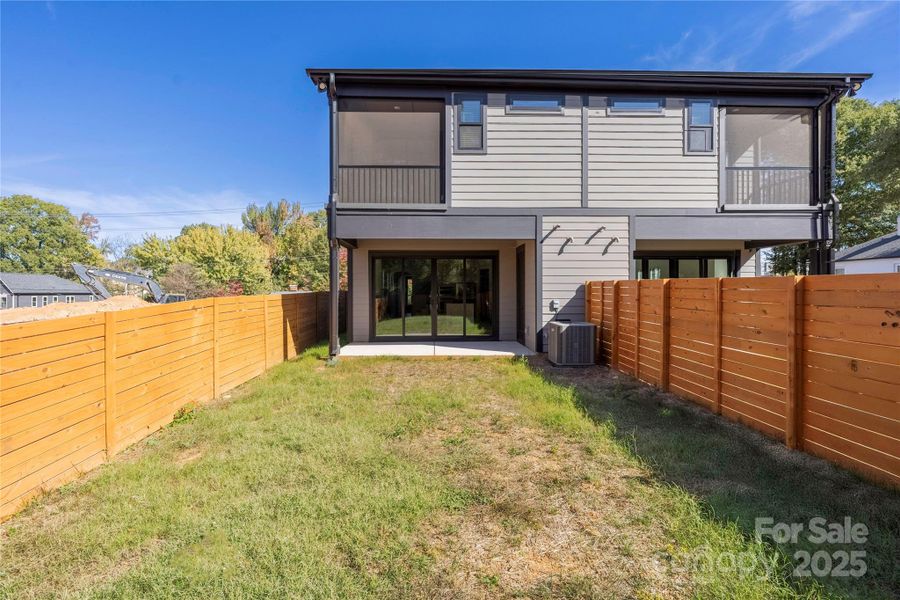 Exterior details and patio area of a home in , Charlotte (Image 20).
