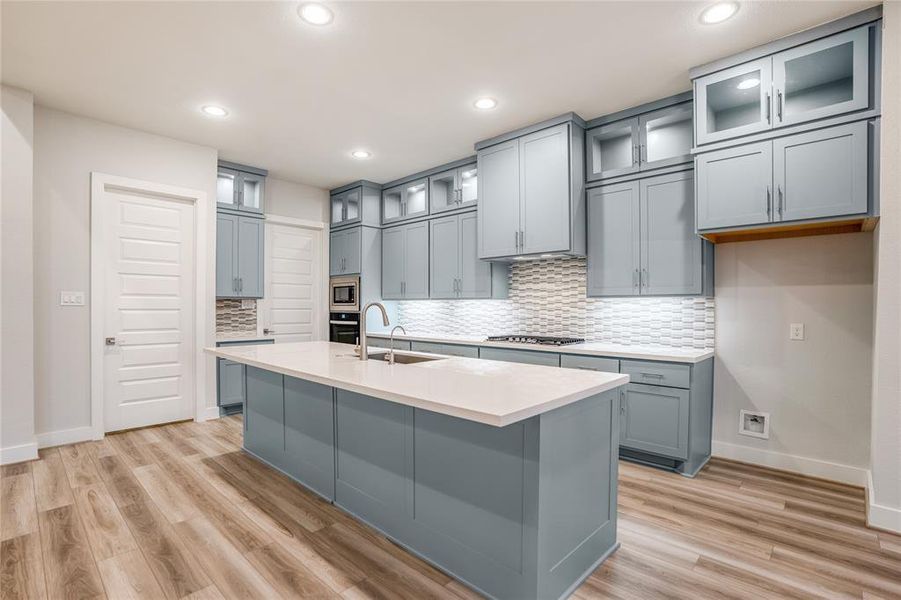 Cabinets to the Ceiling to Maximize Storage