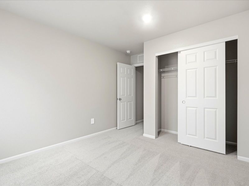Spacious, unfurnished interior of a new home in Poudre Heights: The Lakes Collection, Windsor (Image 16). Spacious, unfurnished interior of a new home in Poudre Heights: The Lakes Collection, Windsor (Image 16).