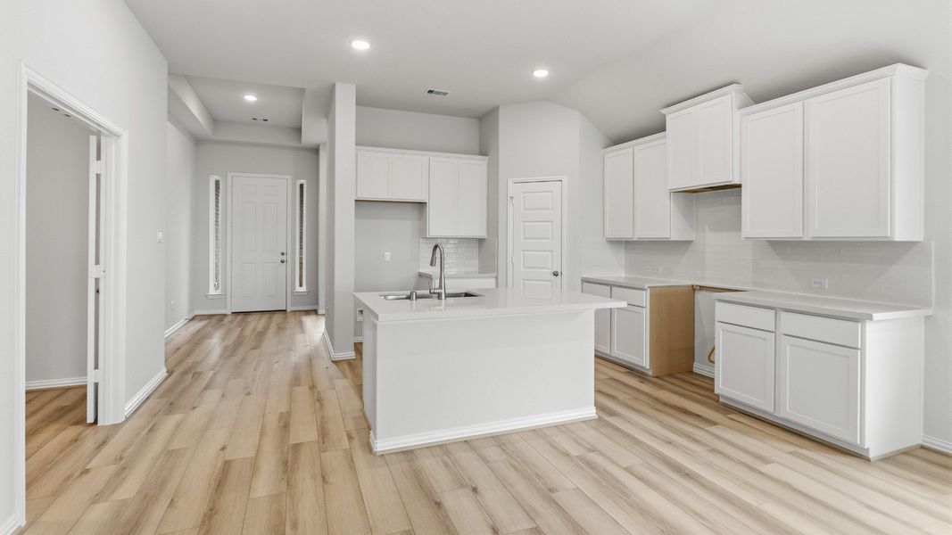 Furnished interior view inside a new home in Brookewater, Rosenberg (Image 10).