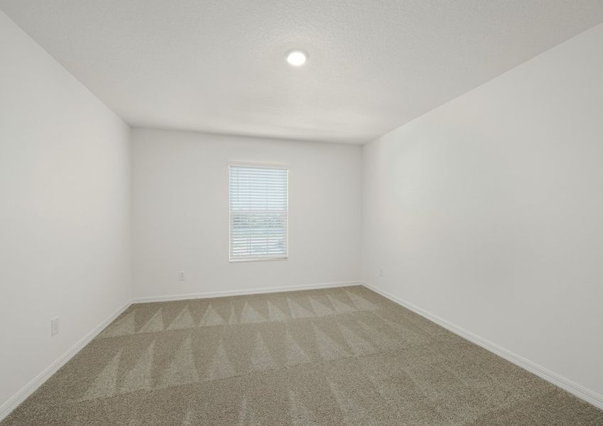 Every bedroom is generously sized and has its own closet!