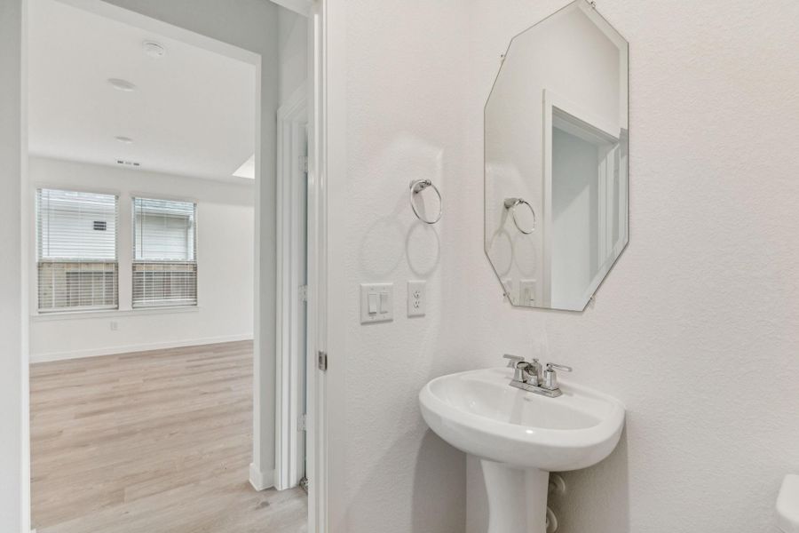 Furnished interior view inside a new home in Mavera, Conroe (Image 8).