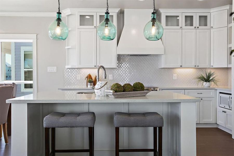 Furnished interior view inside a new home in , Galveston (Image 7).