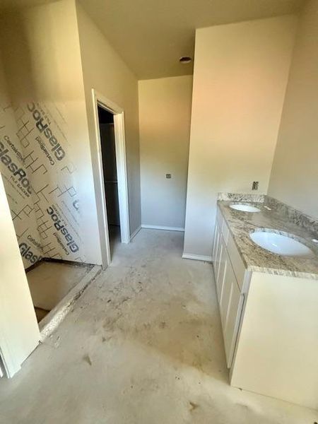 In-progress construction of a new home in , Gainesville, TX (Image 7).