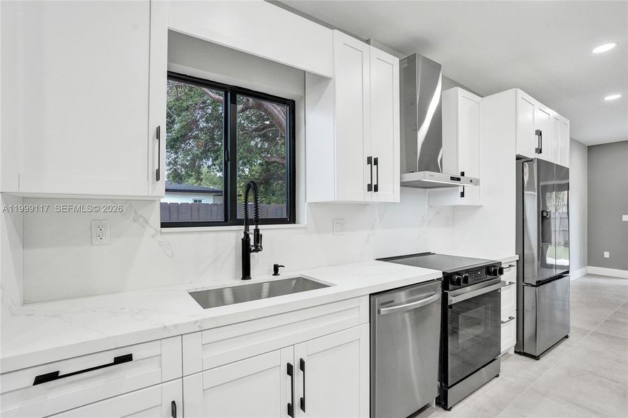 Furnished interior view inside a new home in , West Park (Image 9).