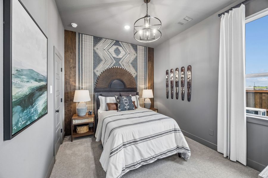 Furnished interior view inside a new home in Las Lomas, Forney (Image 20).