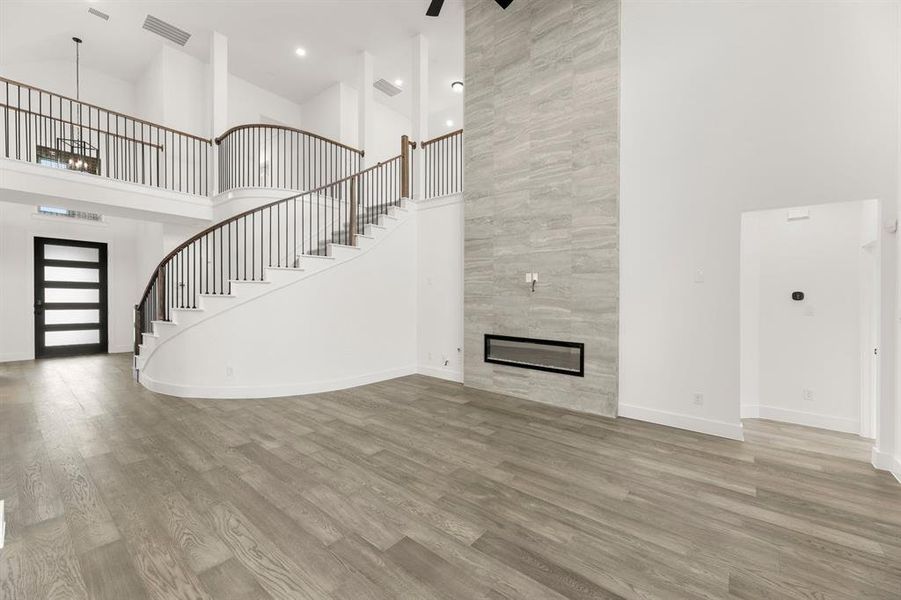 Spacious, unfurnished interior of a new home in Sutton Fields, Celina (Image 29).