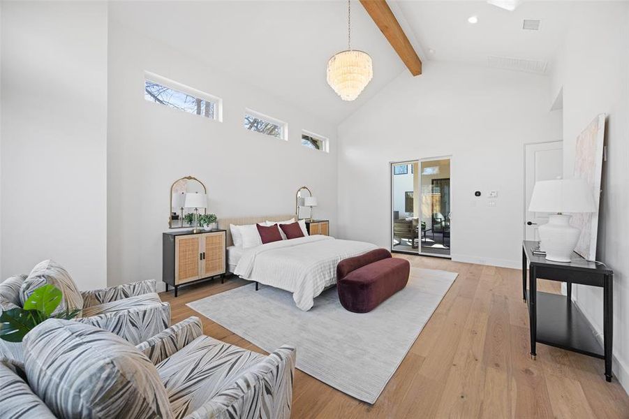 Furnished interior view inside a new home in , Dallas (Image 13).