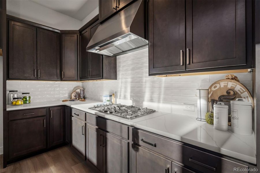 Furnished interior view inside a new home in Revel Crossing at Wolf Ranch - The Panorama Collection, Colorado Springs (Image 4).
