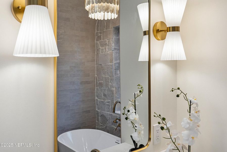 Furnished interior view inside a new home in , St. Augustine (Image 63).