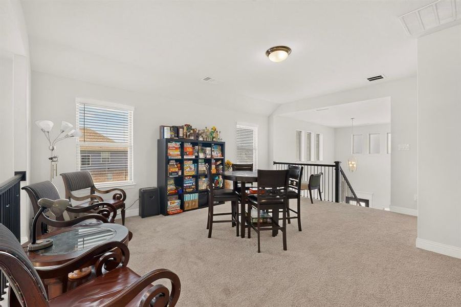 gameroom on 2nd floor