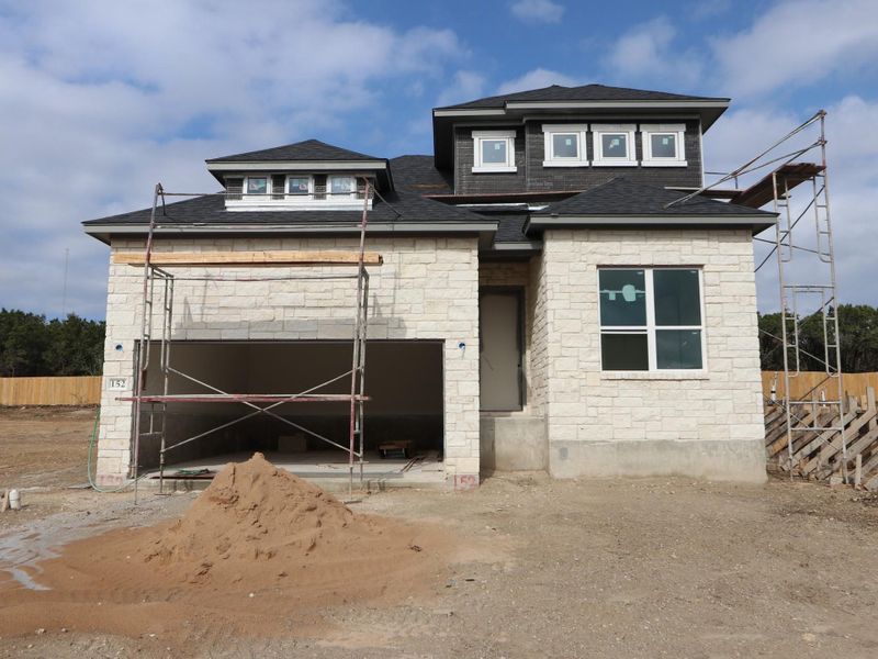 In-progress construction of a new home in Heritage, Dripping Springs, TX (Image 7). In-progress construction of a new home in Heritage, Dripping Springs, TX (Image 7).