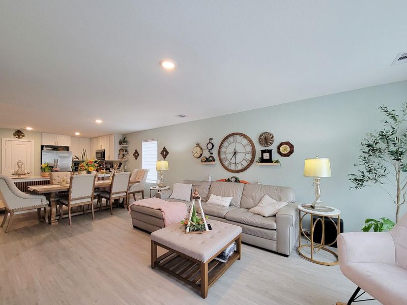 Furnished interior view inside a new home in Tavola, New Caney (Image 38).
