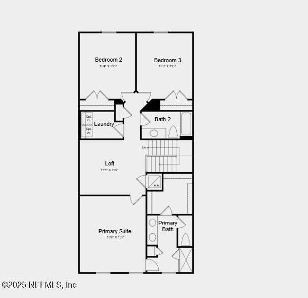 2D floor plan layout of this home in , St. Augustine, FL (Image 3).