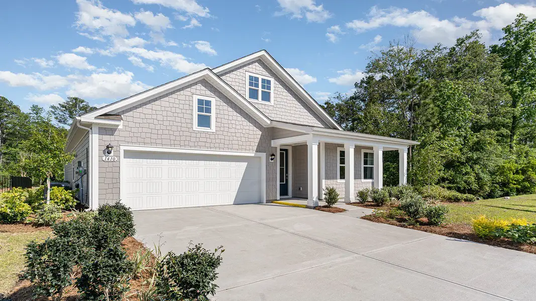 Representative exterior photo of a completed home built from the DARBY by D.R. Horton in Haven View, Murrells Inlet, SC (Image 2).