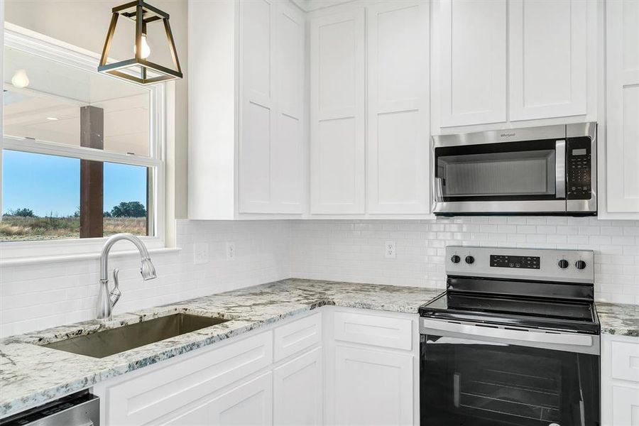 Furnished interior view inside a new home in , Stephenville (Image 11). Furnished interior view inside a new home in , Stephenville (Image 11).