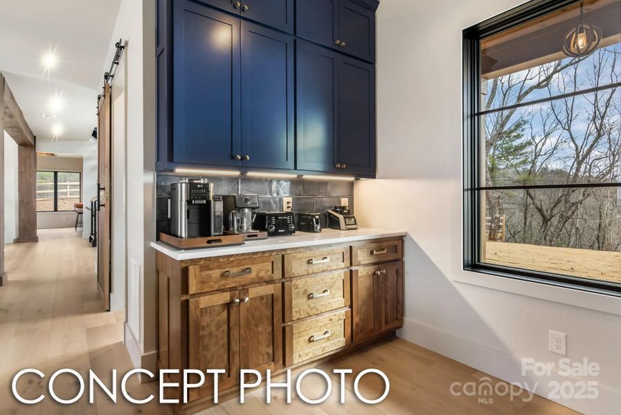 Furnished interior view inside a new home in , Black Mountain (Image 9).