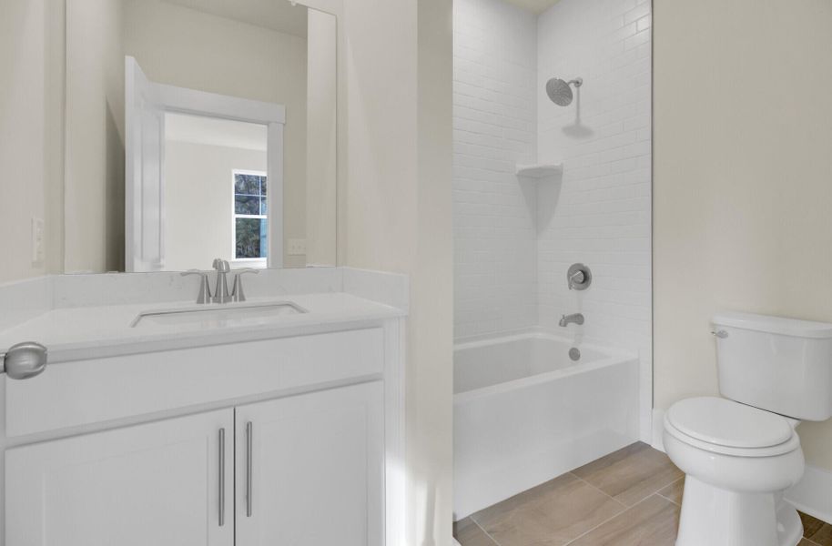 Furnished interior view inside a new home in Indigo Grove Single Family Homes, Johns Island (Image 14).