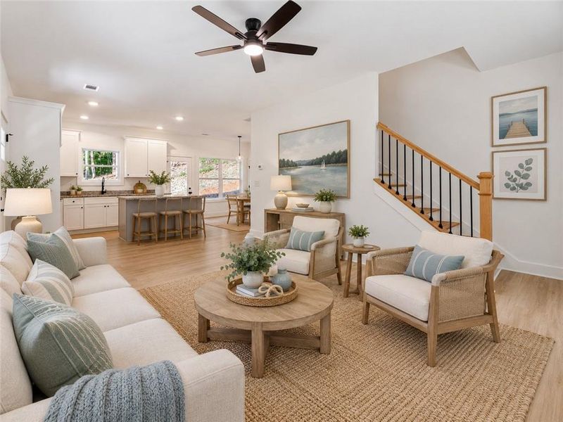 Furnished interior view inside a new home in , Murrayville (Image 13).