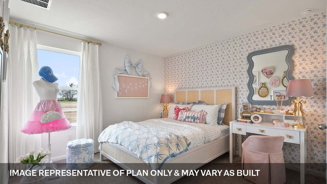 Furnished interior view inside a new home in Monarch Ranch, Manor (Image 5).