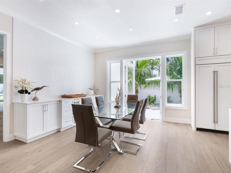 Furnished interior view inside a new home in , Sarasota (Image 38).
