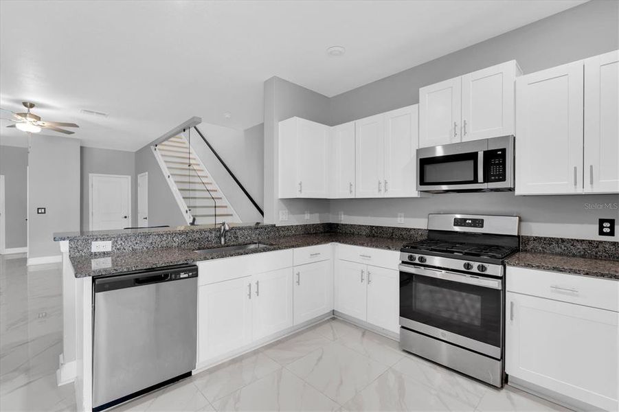 Furnished interior view inside a new home in , New Port Richey (Image 10).