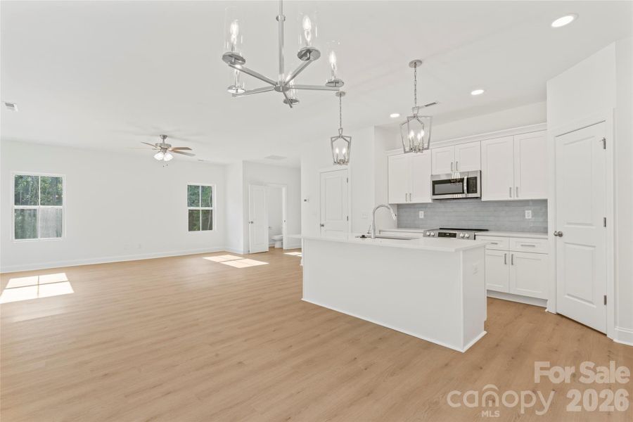 Spacious, unfurnished interior of a new home in , Albemarle (Image 13).