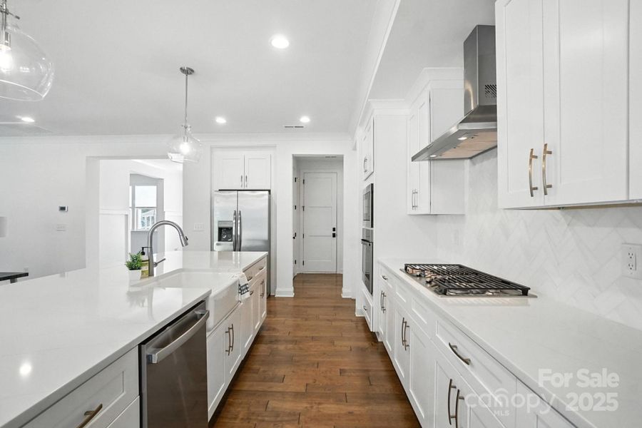 Furnished interior view inside a new home in , Mooresville (Image 26). Furnished interior view inside a new home in , Mooresville (Image 26).