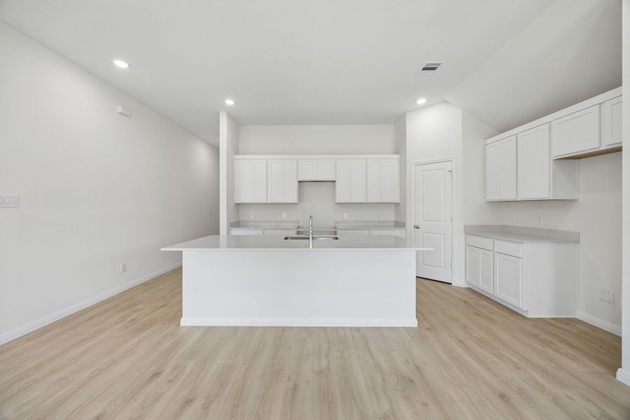 Furnished interior view inside a new home in Riviera Pines, Huffman (Image 7).