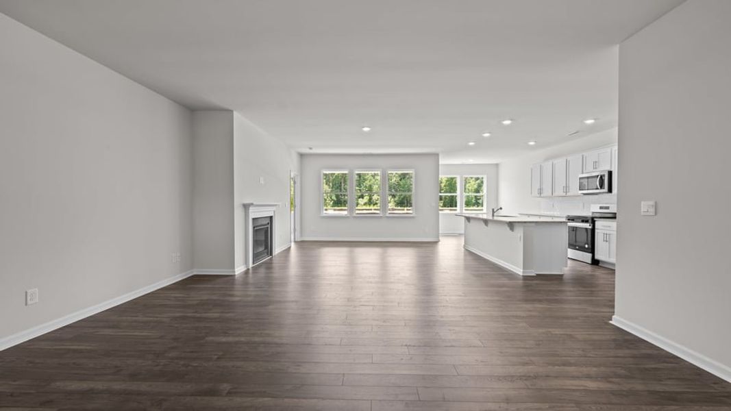 Spacious, unfurnished interior of a new home in Villa Grande, Winterville (Image 19). Spacious, unfurnished interior of a new home in Villa Grande, Winterville (Image 19).