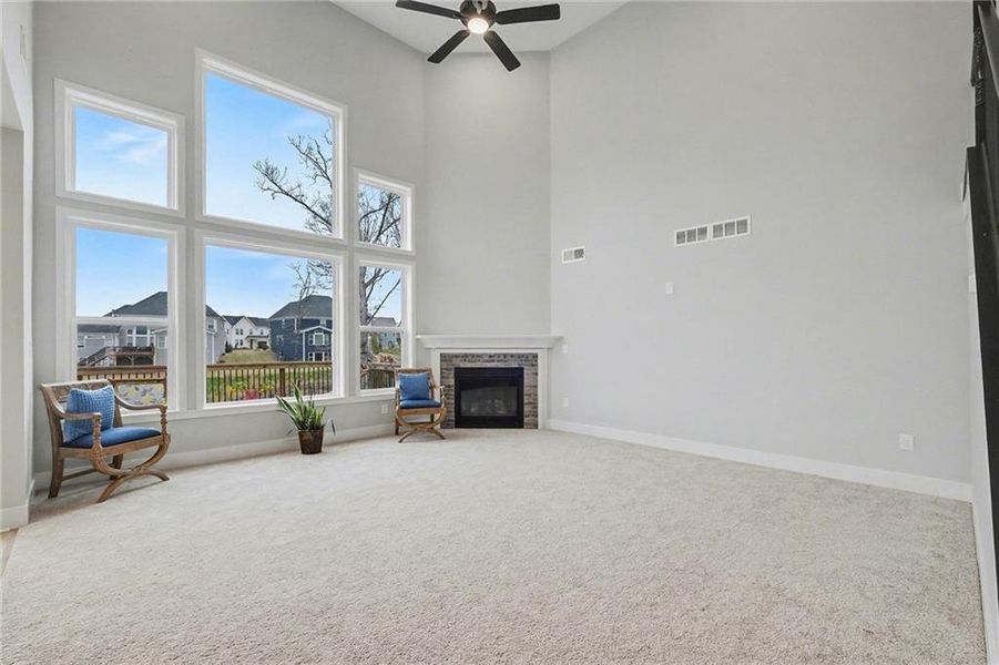 Spacious, unfurnished interior of a new home in , Hoschton (Image 37).