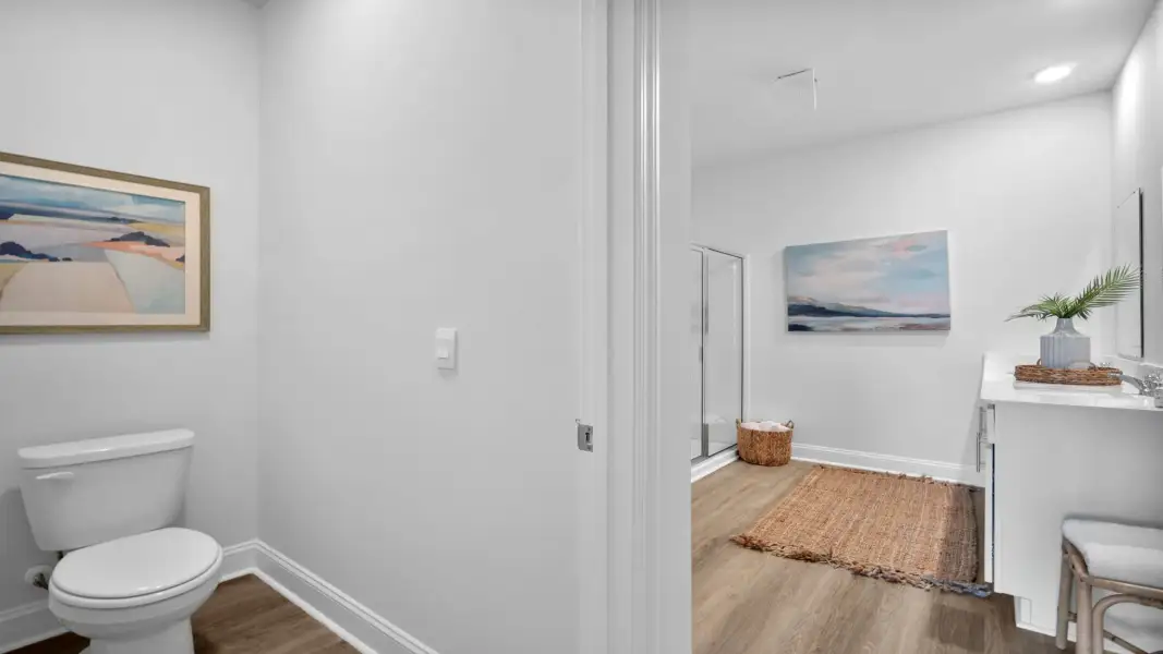 Furnished interior view inside a new home in The Retreat at East Argent, Ridgeland (Image 15).
