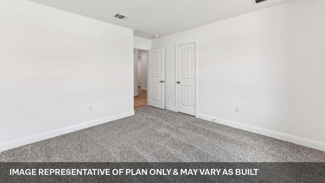 Spacious, unfurnished interior of a new home in Railhead, Cedar Creek (Image 23).